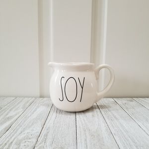 Rae Dunn SOY Creamer Mini Pitcher